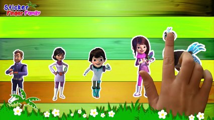 Miles from Tomorrowland Sticker Finger Family By Sticker Song
