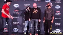 UFC Fight Night 59: Donald Cerrone vs. Benson Henderson Staredown