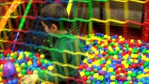 Ball Pit Show Indoor Playground Fun for Kids Learn Colors with Balls Play Centre for Children I