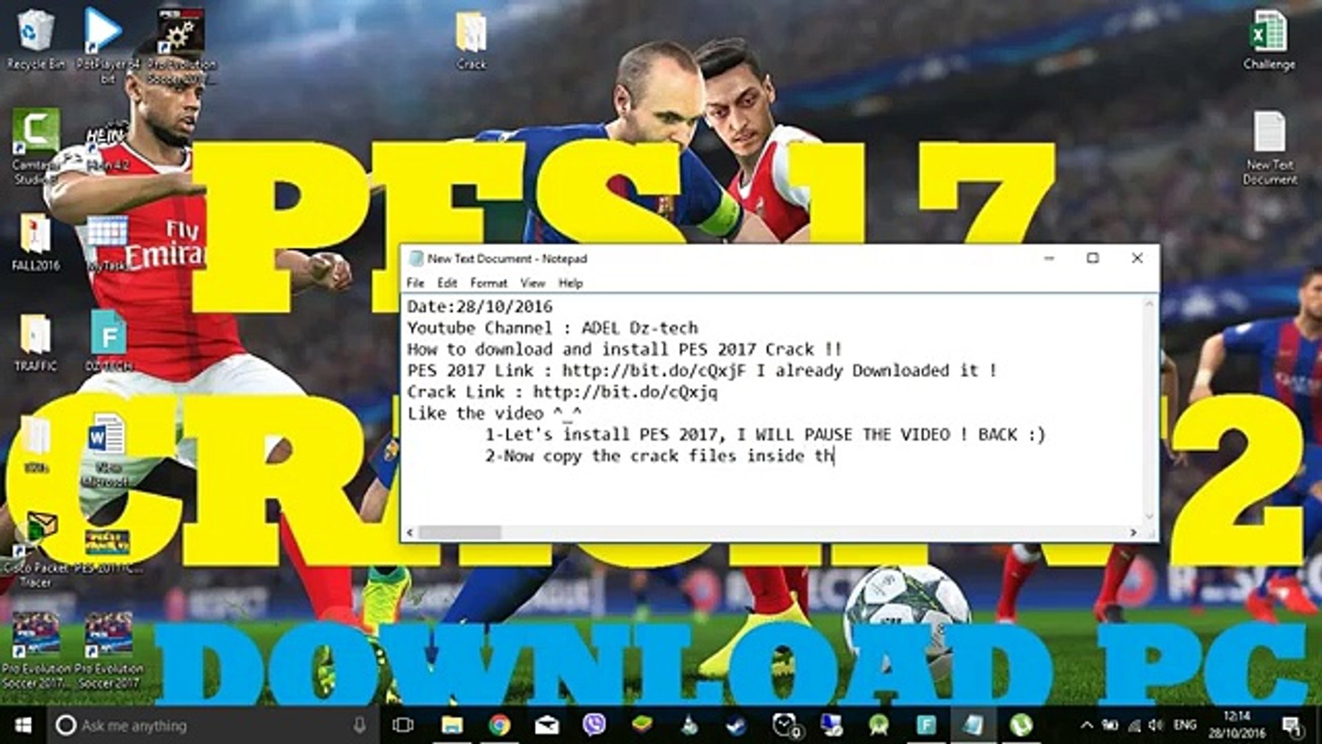 Download Pes 2017 Pc Crack