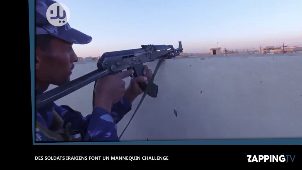 Des soldats irakiens font un mannequin challenge, l'étonnante vidéo