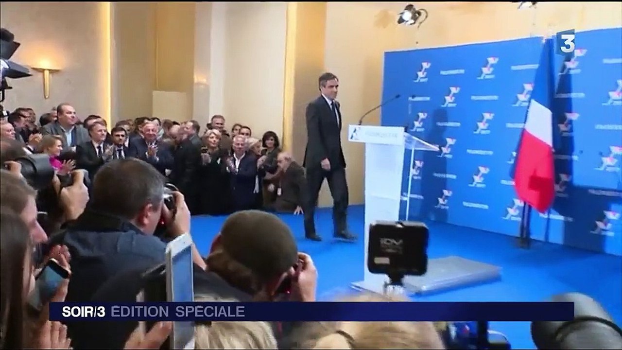 Primaire de la droite : François Fillon élu candidat à la présidentielle