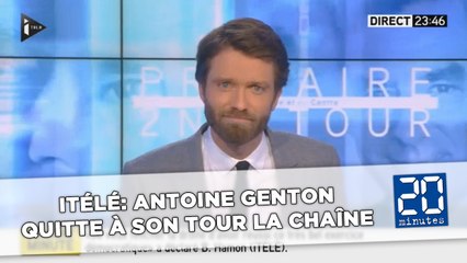 Conflit à iTélé: Antoine Genton quitte à son tour la chaîne