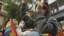 Tayvan’da eşcinsel evlilik protestosu