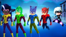 PJ Masks Mickey Mouse Finger Family Song PJMasks Turns into Mickey Mouse Clubhouse Characters