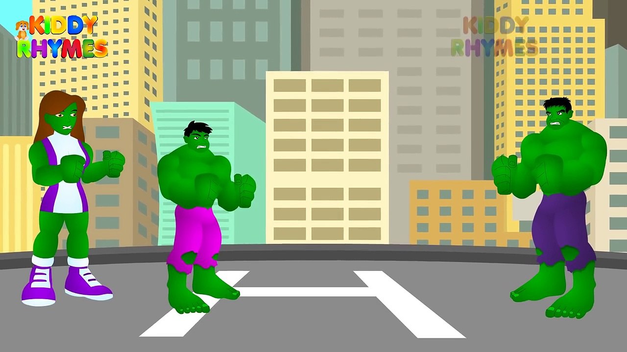 Finger Family Collection | Hulk Finger Family (Hulk Vs Venom) Finger Family (Superman)