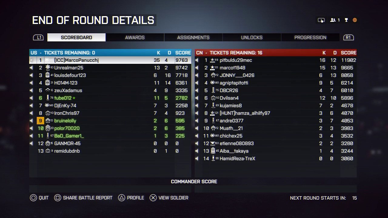 Live stream Batlefield 4 only knife kills (43)