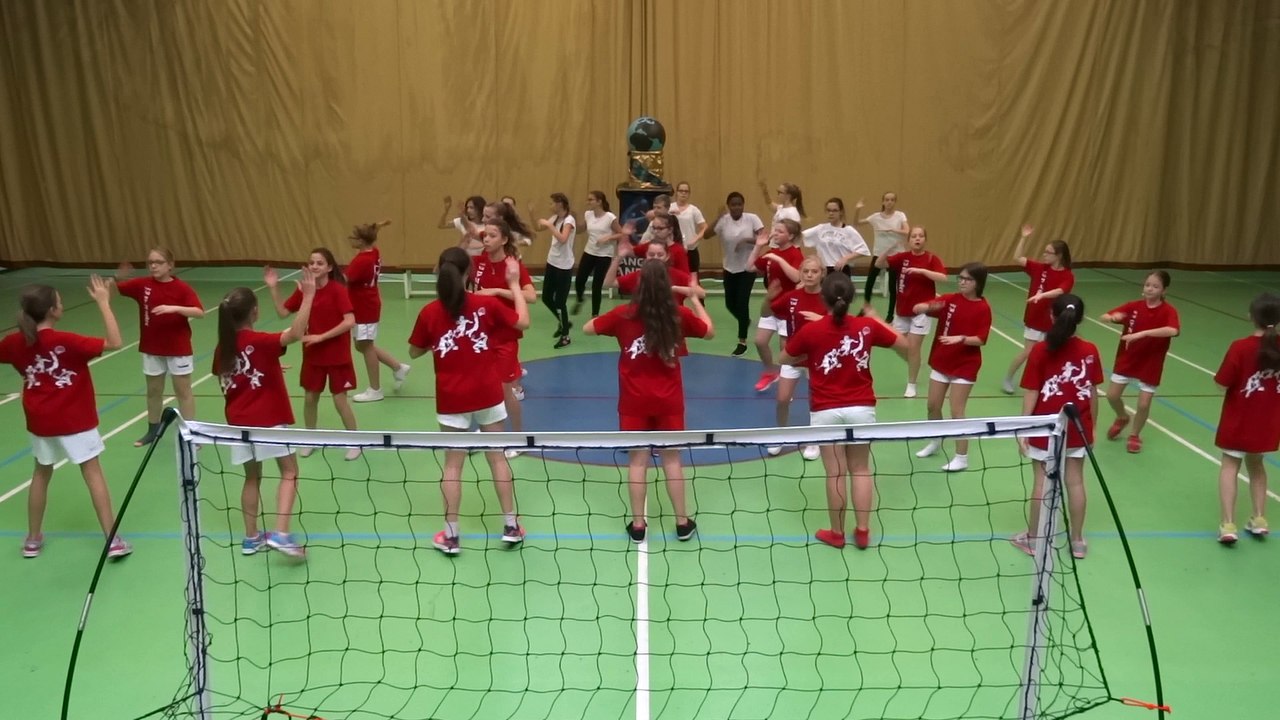 Concours FLASHMOB UNSS Championnat du monde de HANDBALL 2017 Association Sportive  du Collège VAL de MODER