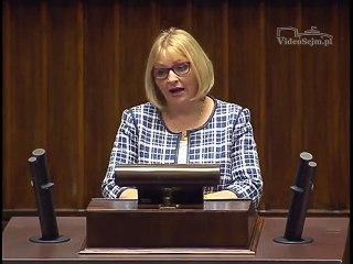 Poseł Barbara Bartuś - Wystąpienie z dnia 16 listopada 2016 roku.