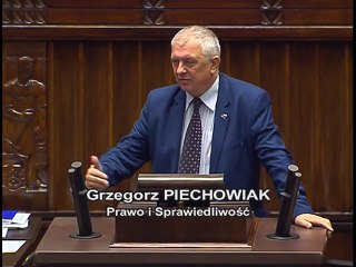 Poseł Grzegorz Piechowiak - Wystąpienie z dnia 16 listopada 2016 roku.