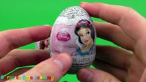 Disney Princess Surprise Eggs Opening - Cinderella, Snow White - Disney Princess Toys