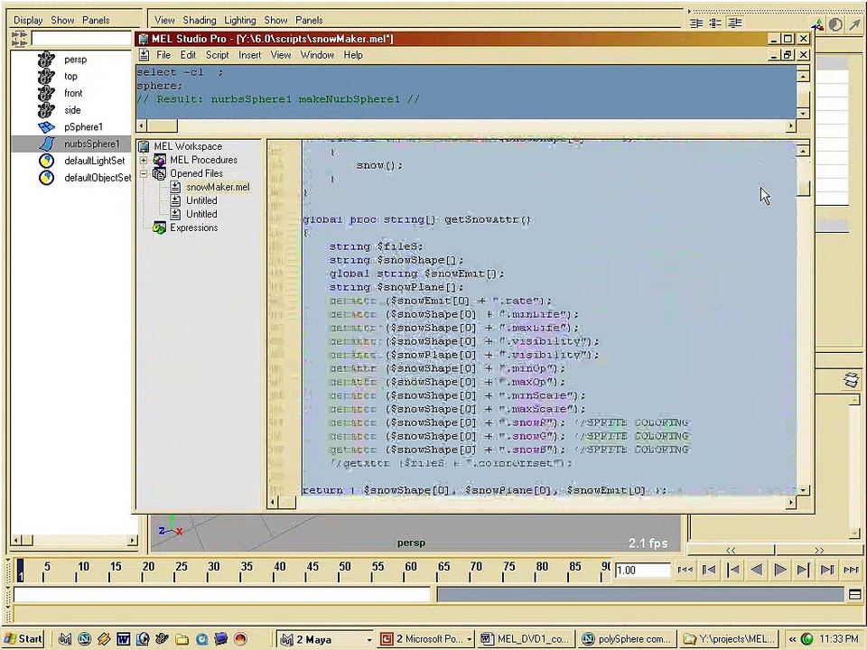 Learn mel scripting in maya Lecture_(3)