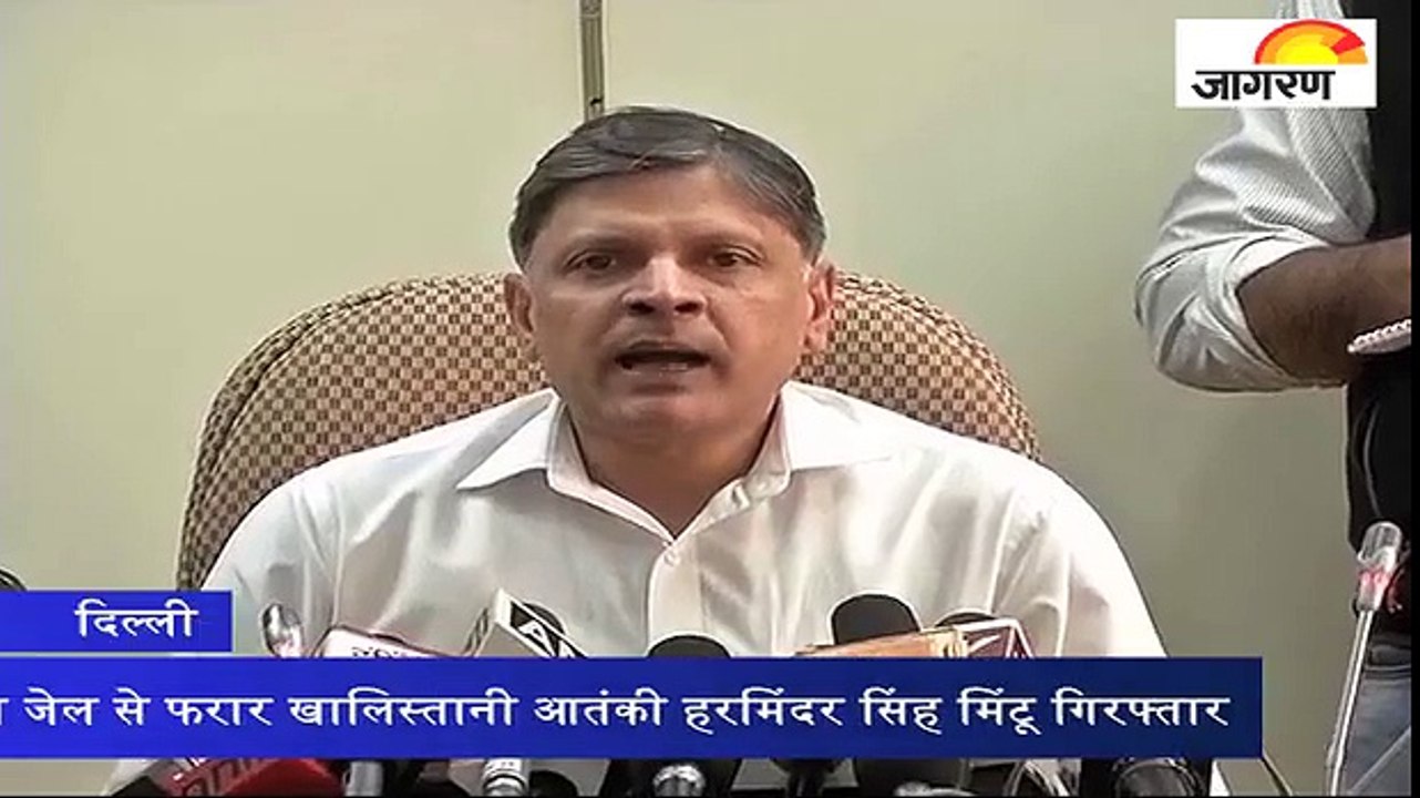 नाभा जेल से फरार खालिस्तानी आतंकी हरमिंदर सिंह मिंटू गिरफ्तार