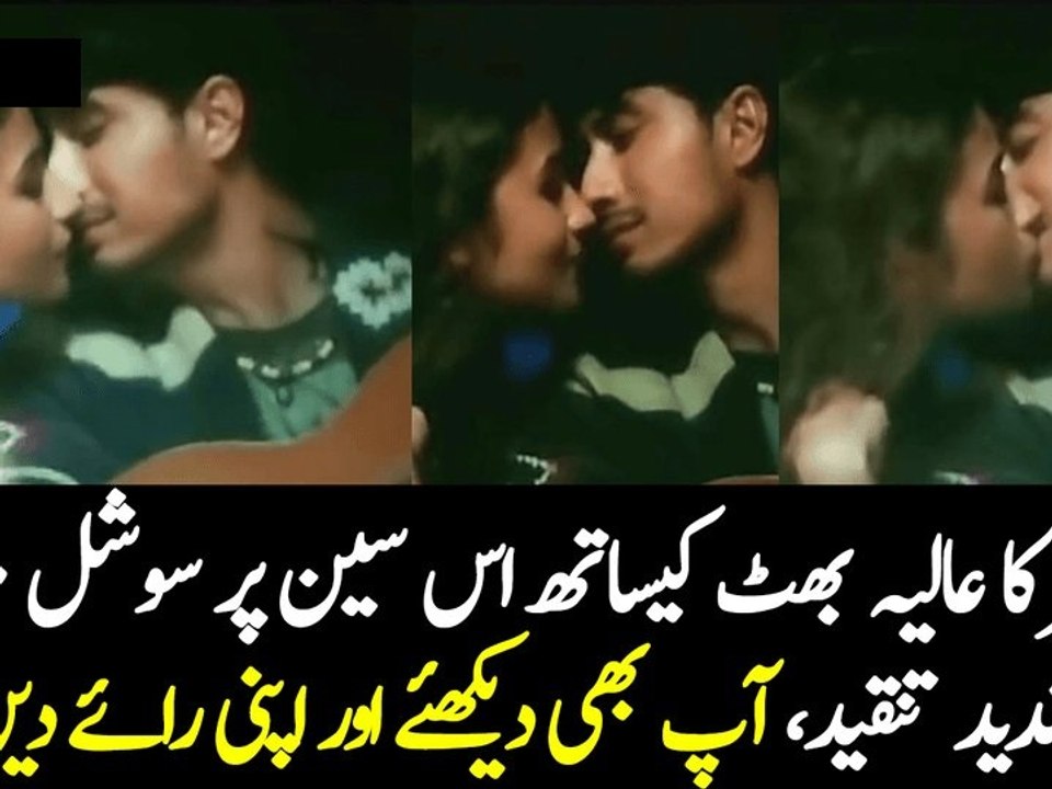 Social Media Severe Criticism on This Ali Zafar and Alia Bhatt Scene