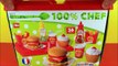 Toy Food Playset Burger Fries Drink Muffin Cheeseburger Happy Meal