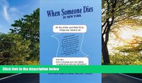 Audiobook When Someone Dies in New York: All the Legal   Practical Things You Need to Do When