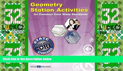 Best Price Geometry Station Activities for Common Core Standards (Station Activities for Common