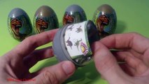 5 Dinosaur Collection Surprise Eggs Unboxing Toys Dinosaurios de Juguete