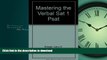 PDF ONLINE Mastering the Verbal Sat 1 Psat READ EBOOK