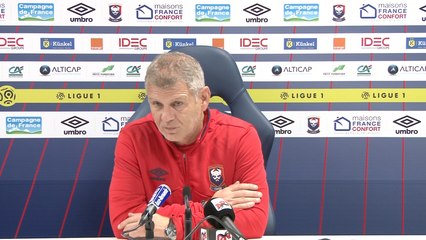 La conférence de presse avant Lille - SMCaen
