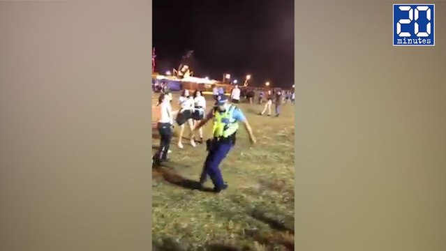 Un policier se lâche pendant un festival Techno ! - Le rewind du lundi 28 novembre 2016.