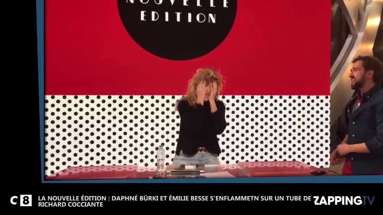 La Nouvelle Edition : Daphné Bürki et Emilie Besse s’enflamment sur un tube de Richard Cocciante