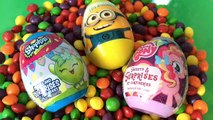 Skittles Surprise Eggs Shopkins My Little Pony Peppa Pig Minions Kung Fu Panda Mickey Mouse Toys