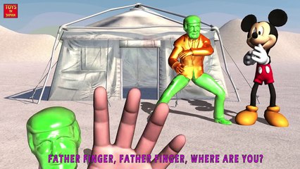 DONALD TRUMP CANDY VS MICKEY MOUSE Finger Family | Nursery Rhymes for Children | 3D Animation