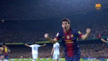 Barça relembra gols de Messi contra o Real no Camp Nou