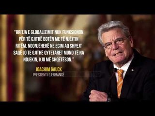 Gauck: BE-ja të "ndalë" zgjerimin e të analizojë - Top Channel Albania - News - Lajme