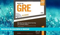 READ THE NEW BOOK Master The GRE - 2010: CD-ROM Inside; Take the First Step Toward Earning Your