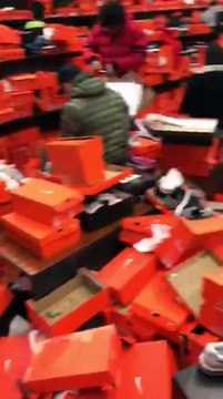 Black Friday aftermath captures store's complete devastation