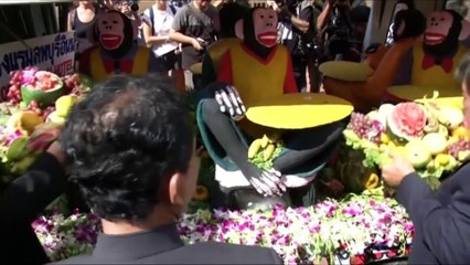 La provincia tailandesa donde los monos son tratados como reyes