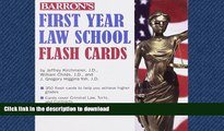 READ THE NEW BOOK Barron s First Year Law School Flash Cards: 350 Cards with Questions   Answers