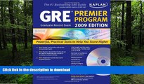 FAVORIT BOOK Kaplan GRE Exam 2009 Premier Program (w/ CD-ROM) (Kaplan GRE Premier Program (W/CD))