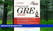 Price Cracking the GRE Biology, 3rd Edition (Princeton Review: Cracking the GRE Biology) Deborah