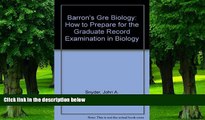 Best Price Barron s Gre Biology: How to Prepare for the Graduate Record Examination in Biology