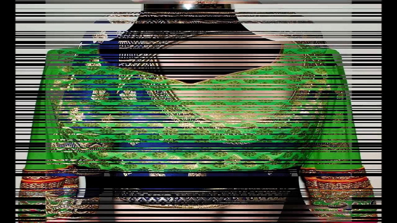 Latest blouse back neck designs with borders | Ladies Corner