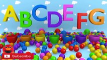 LEARN ABC AND Learn Count Numbers - 3D Surprise Eggs - Eggs Surprise 3D Color Ball Show for Kids
