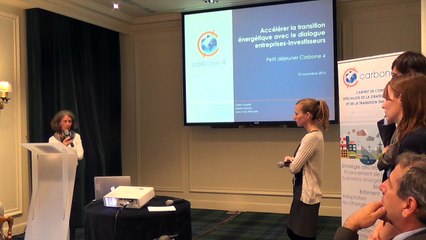 "Accélérer la transition énergétique avec dialogue entreprises-investisseurs": D. de Kermadec-Courson, CNP Assurances