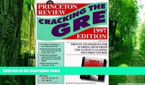 Best Price Cracking the GRE with Sample Tests on Computer Disks, 1997 ed (Annual) Adam Robinson