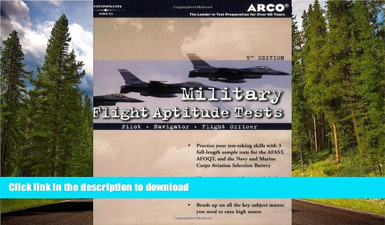 FAVORIT BOOK Military Flight Aptitude Tests, 5/e (Peterson s Master the Military Flight Aptitude