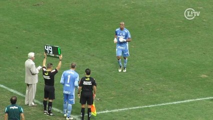 Emoção dupla! Jailson e Prass são ovacionados em substituição no Palmeiras