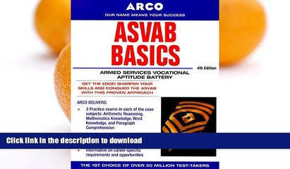 READ PDF Arco ASVAB Basics (4th edition) READ NOW PDF ONLINE