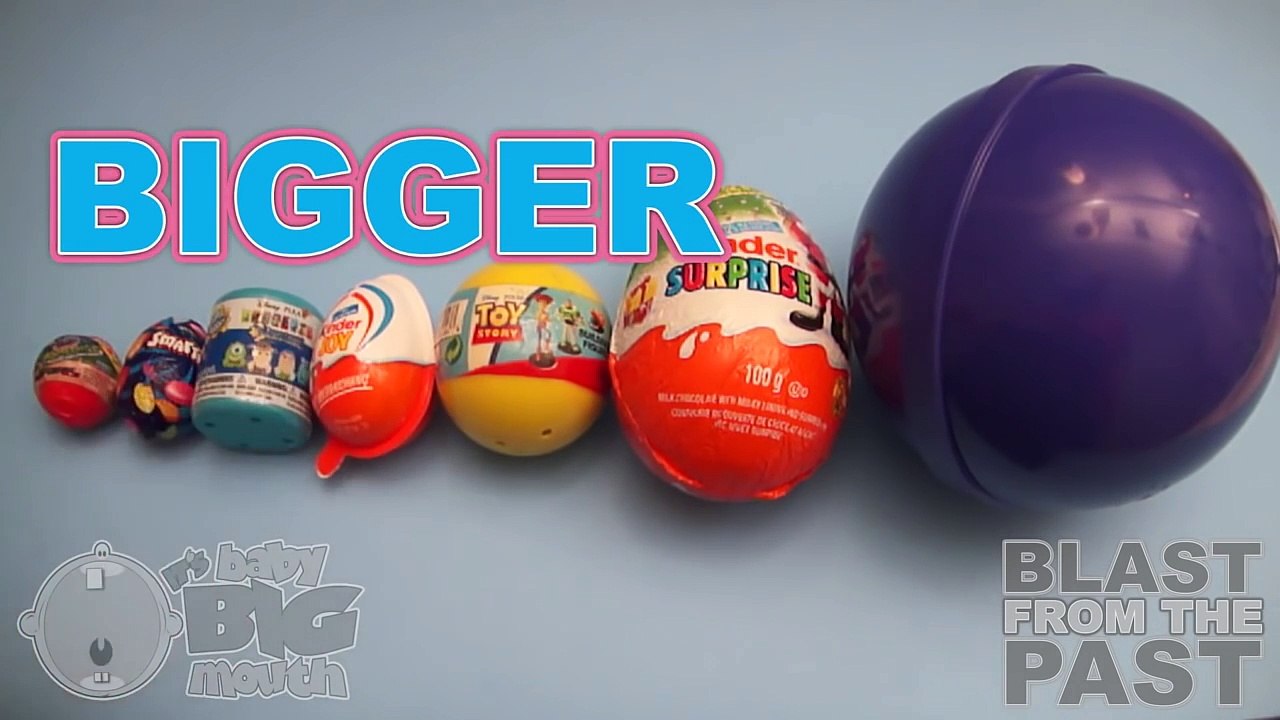 Opening Eggs with Toys, Candy Surprise Eggs Learn Sizes from Smallest to Biggest!