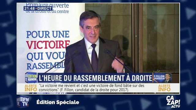 François Fillon blessé : sa petite phrase qui a fait rire les journalistes