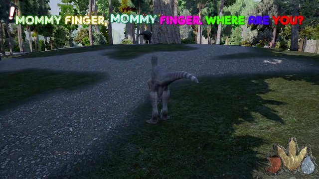 3D #Dinosaurs Battle Raptors fight T-Rex ♔ #Daddy Finger #Dinosaurios #Finger Family Song Lyrics