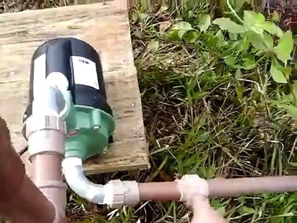 Montagem de aerador caseiro com Bomba centrífuga