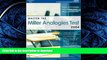 READ THE NEW BOOK Master the Miller Analogies Test 2004 (Arco Master the Miller Analogies Test)
