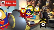 Five Little Minions Jumping on the Bed | Five Little Monkeys Jumping on the bed Song